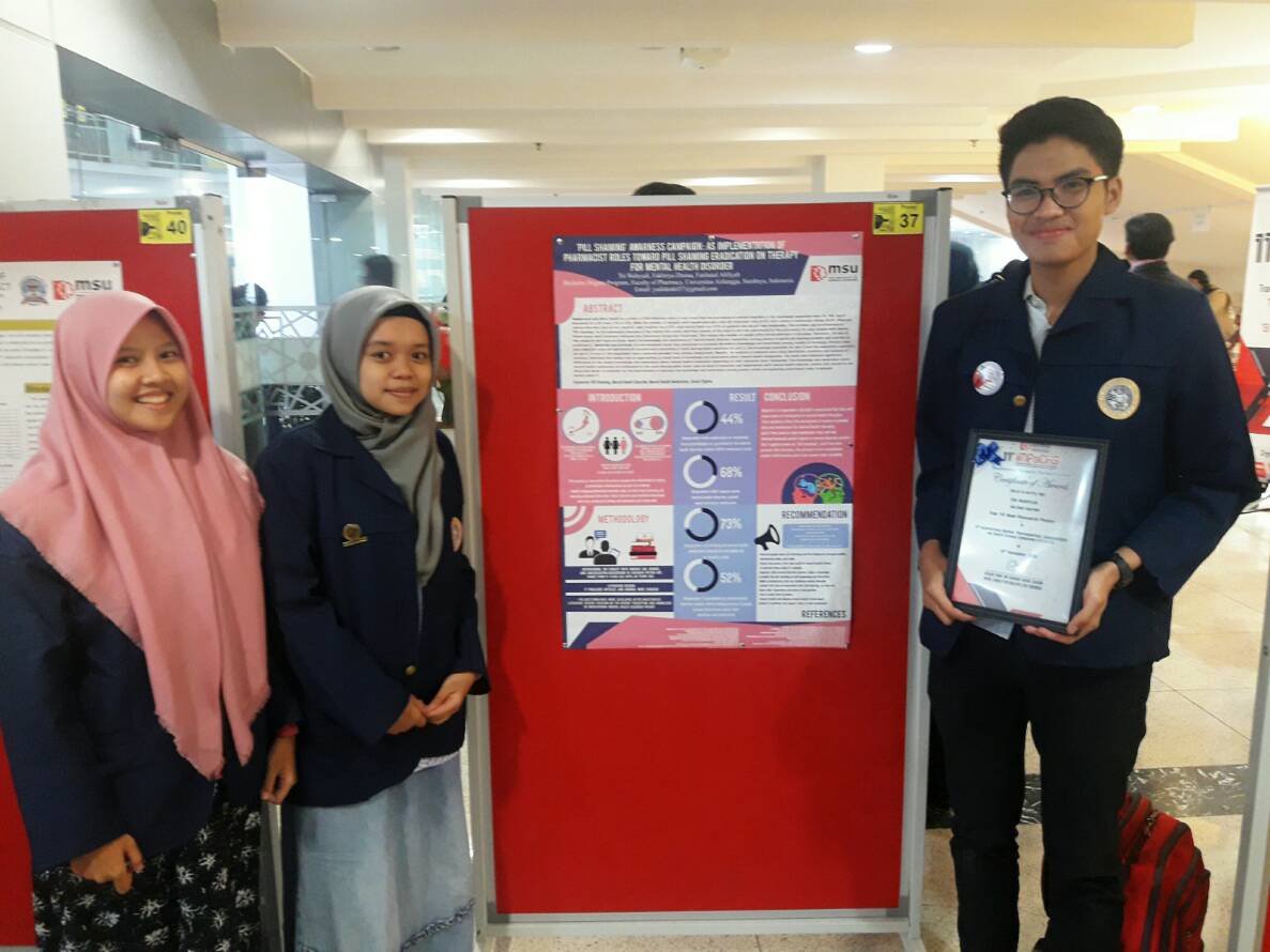 Read more about the article Pharmacy Students Work Named among TOP 10 Best Research Posters at 11th iMPaCHS Malaysia