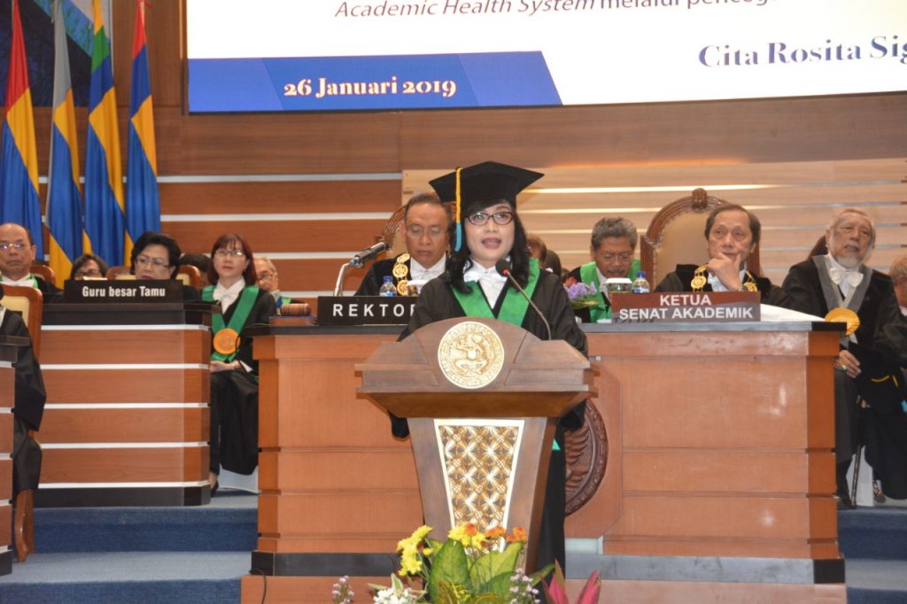 Prof Cita from FK UNAIR, leprosy expert
