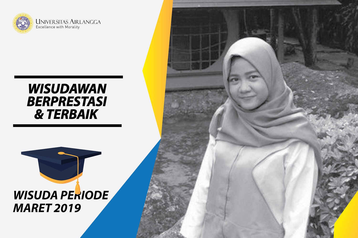 Read more about the article Active in Organization and Working Since College, Adinda Becomes the Best Graduate in FIB
