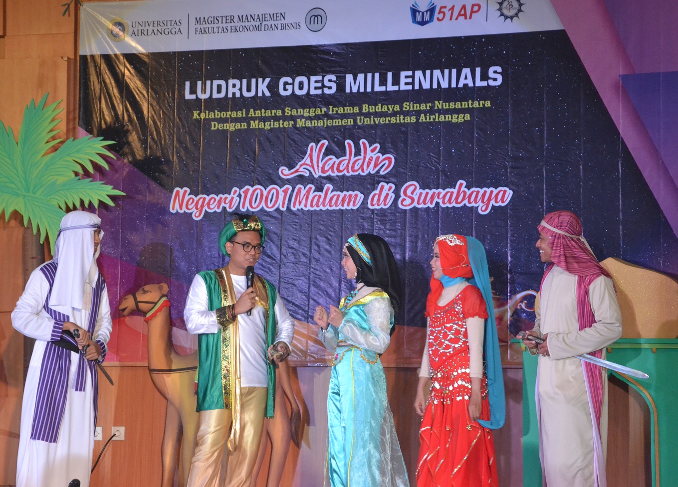 Read more about the article The Story of 1001 Nights on Ludruk Millennial Stage