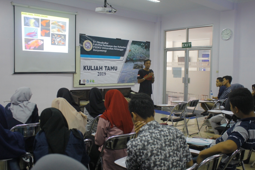 Read more about the article Kuliah Tamu Akuakultur PSDKU, Bahas Inovasi Teknologi Pada Budidaya Ikan Hias