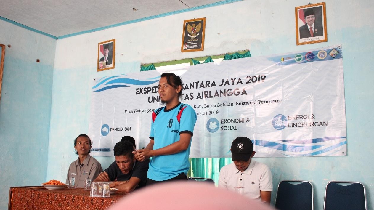 Read more about the article Tim Ekspedisi Nusantara Jaya 2019 UNAIR di Watuampara Sulawesi Tenggara Siap Mengabdi