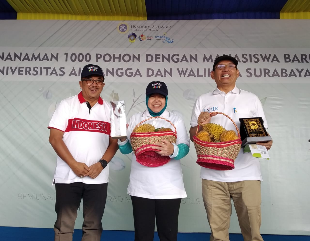 Read more about the article Pemkot Surabaya dan Balikpapan Jajaki Kerjasama dengan UNAIR Perihal Penghijauan dan Pelestarian Pohon Langka