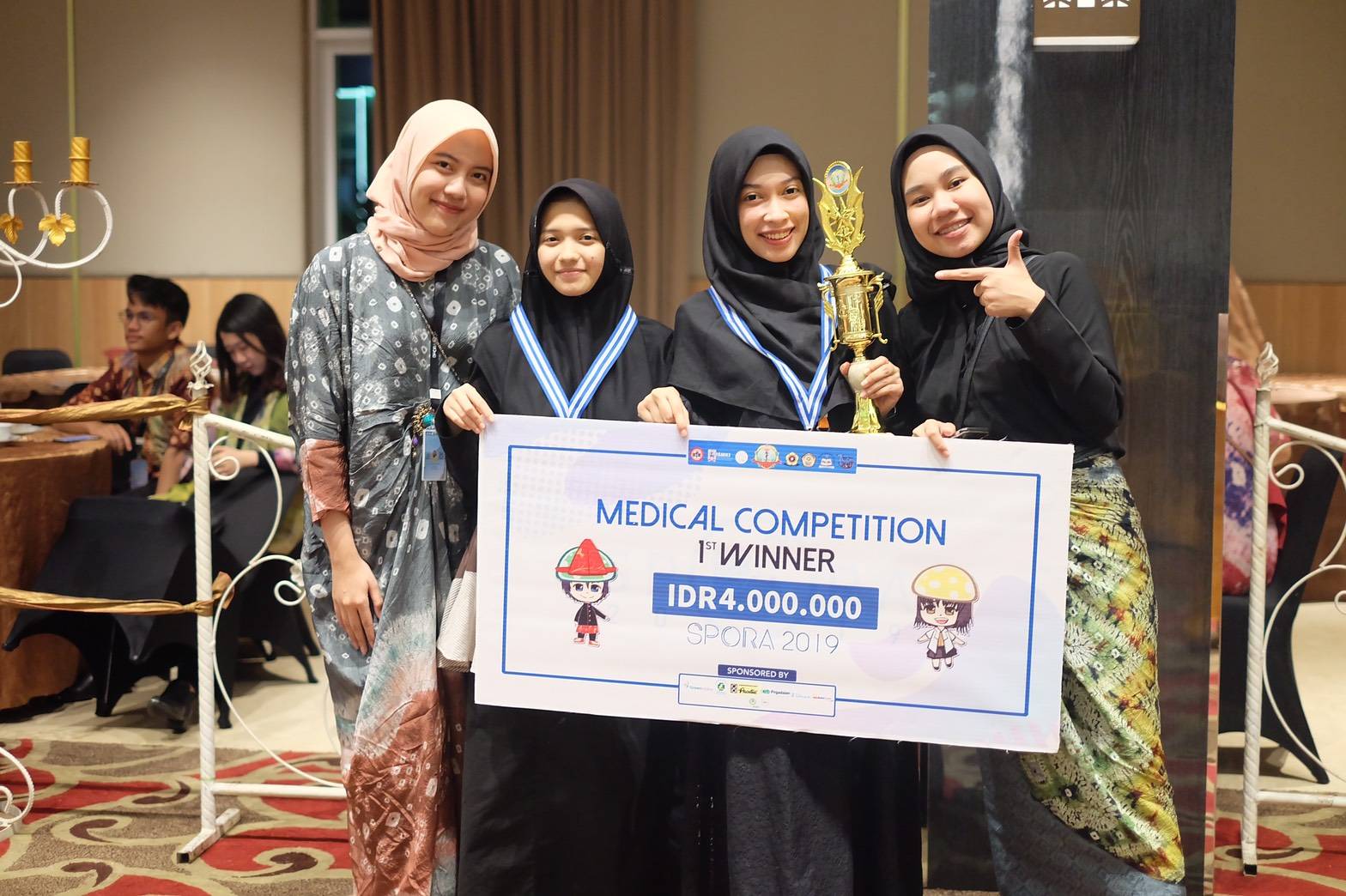 Read more about the article Juara I Olimpiade Kedokteran di Universitas Sriwijaya