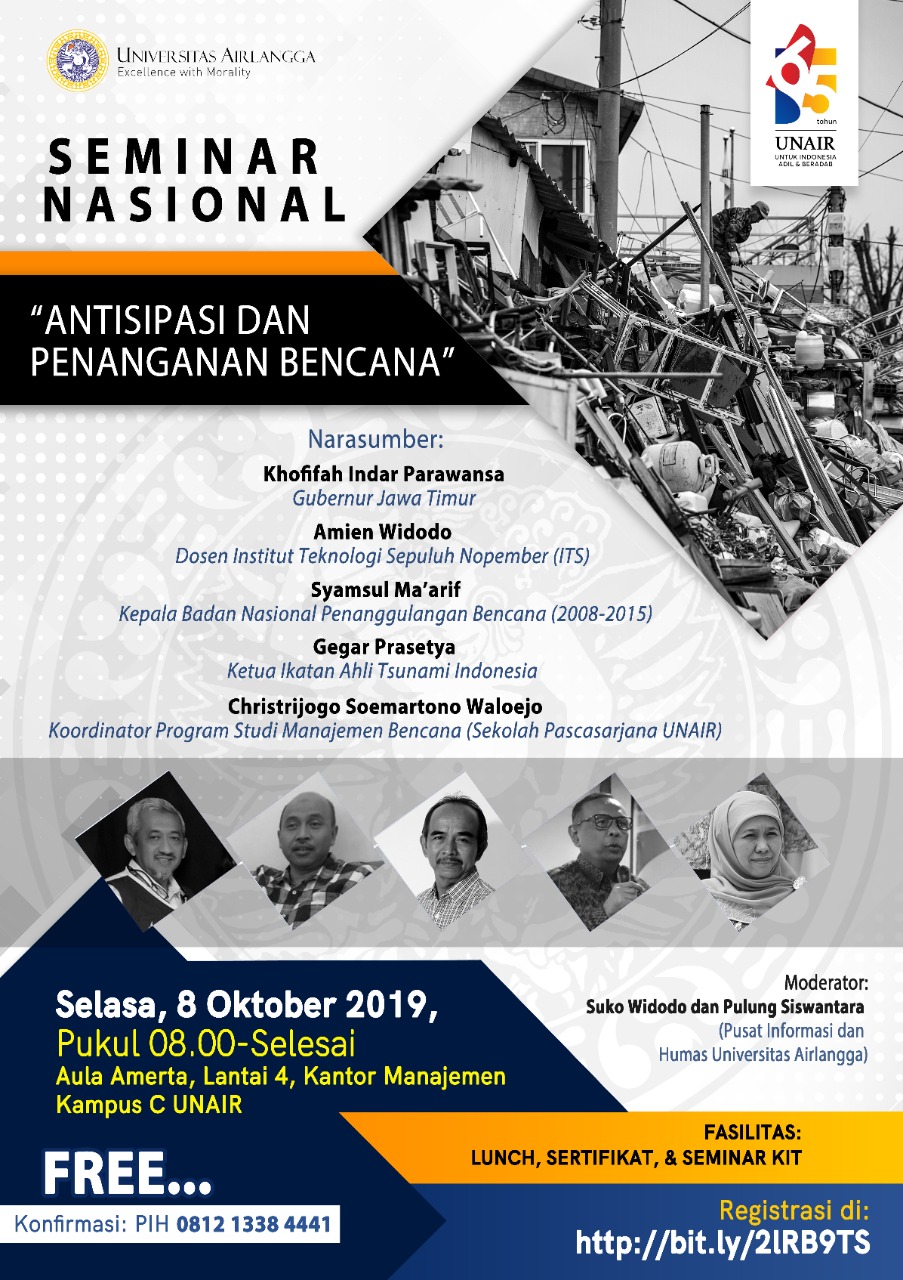 Read more about the article UNAIR to Hold Seminar on Disaster Anticipation and Management