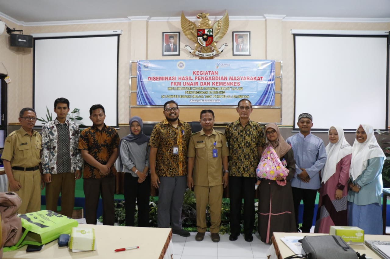 Read more about the article Berkat Kolaborasi, FKM UNAIR Sukses Kader Dakwah Sehat di Lamongan