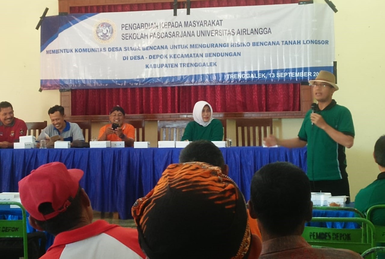 Read more about the article Bentuk Komunitas untuk Kurangi Risiko Tanah Longsor di Trenggalek