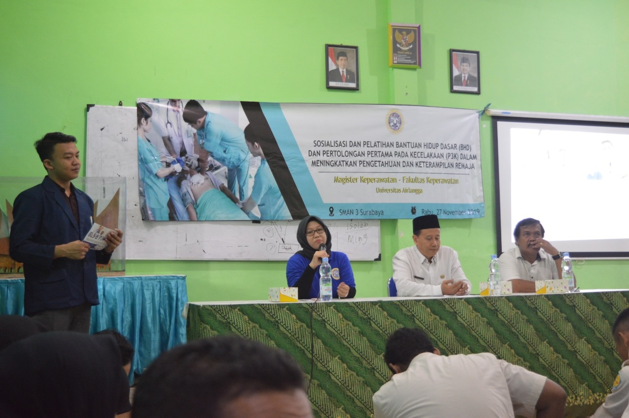 Read more about the article Pengmas FKp UNAIR Sasar SMA 3 Surabaya