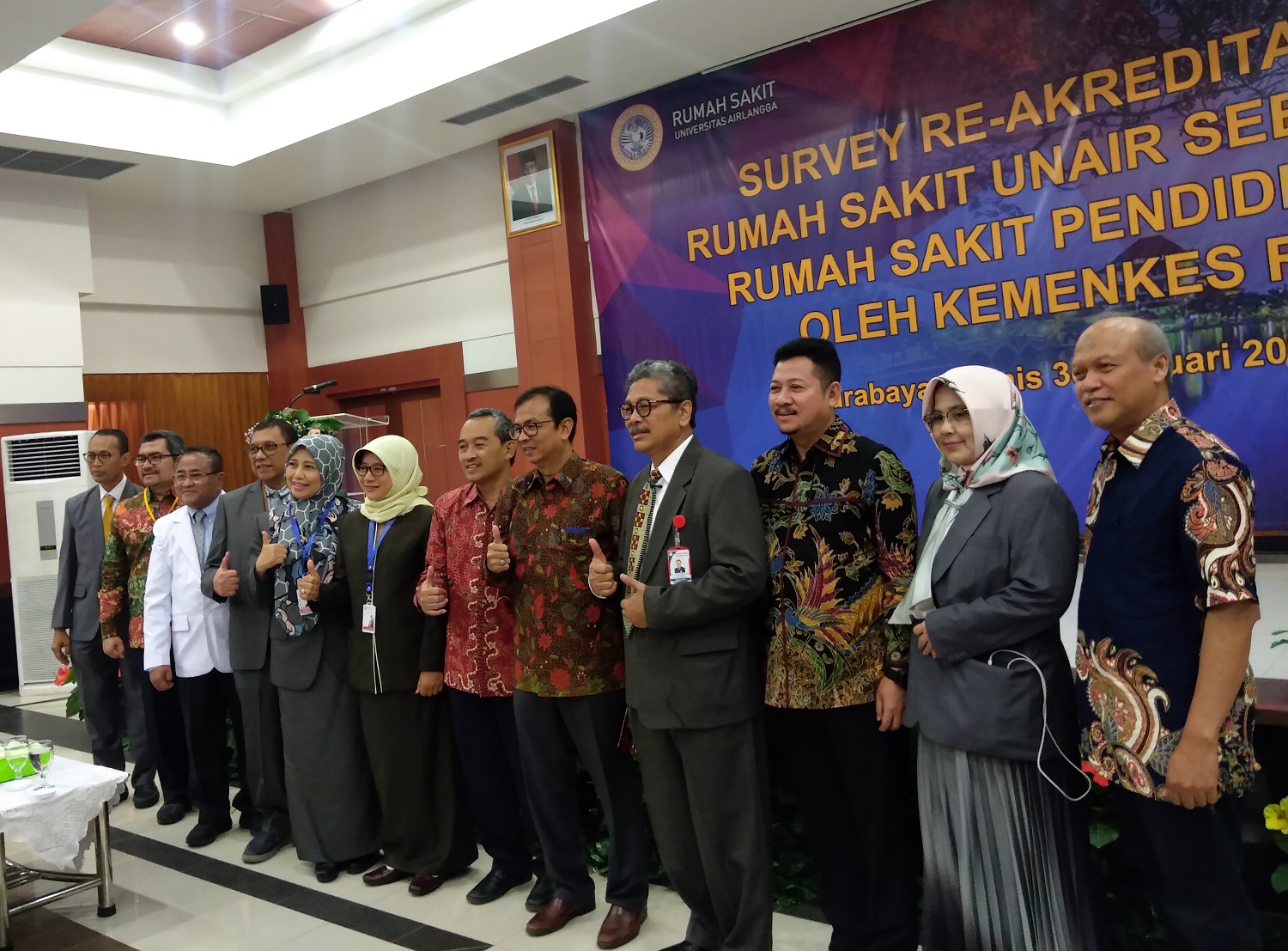 Read more about the article Reakreditasi RS UNAIR Majukan Kemandirian Kesehatan Indonesia