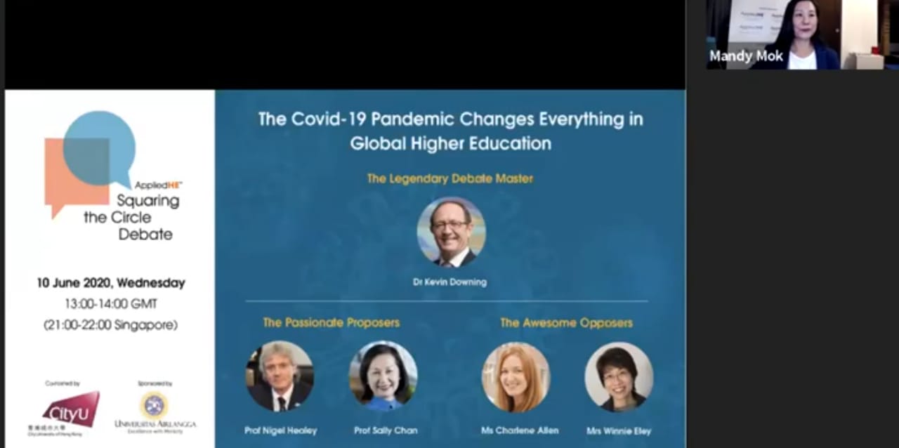 Read more about the article UNAIR sponsors AppliedHE webinar on impact of Covid-19 to global higher education