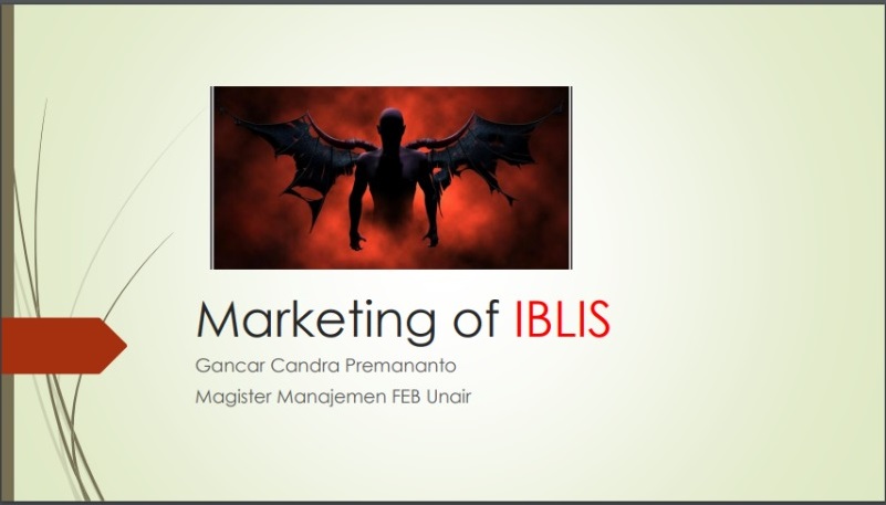 Read more about the article ‘Marketing Iblis’: Strategi dan Program Pemasaran Belajar dari Dunia Lain