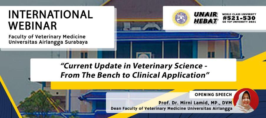 Read more about the article Faculty of Veterinary Medicine’s International Webinar discusses recent developments in Veterinary Science
