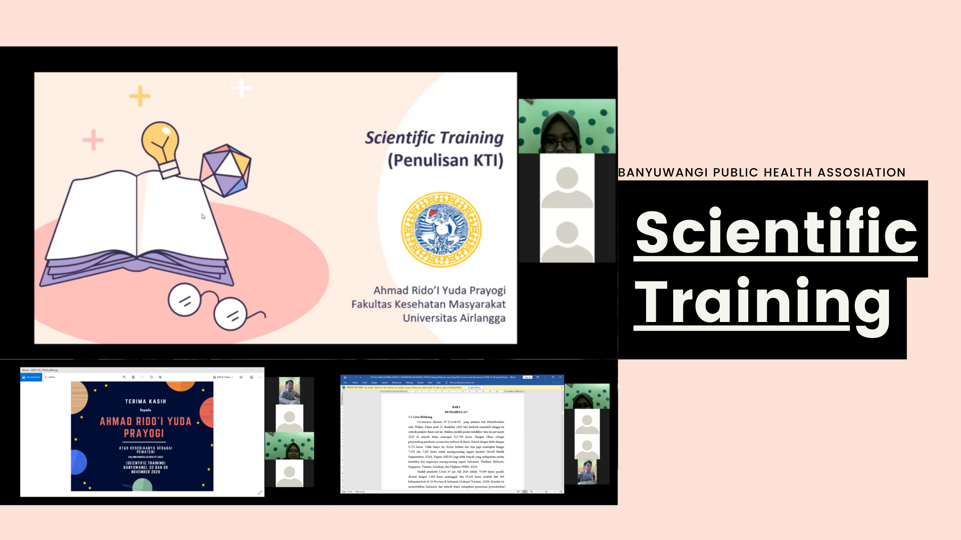 Read more about the article Cari Tahu Persiapan Menulis KTI lewat Scientific Training