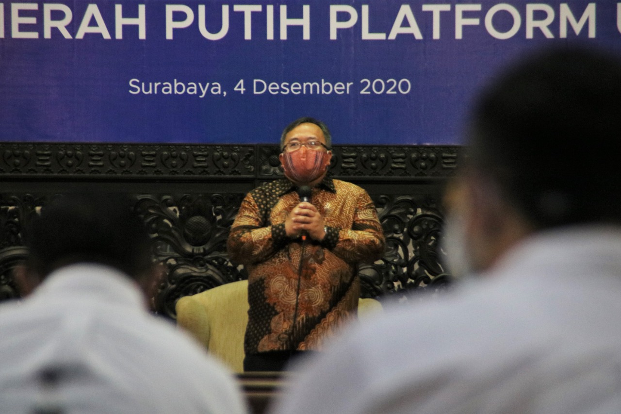 Read more about the article Vaksin Merah Putih Platform UNAIR Ditarget Menristek Tuntas Tahun Depan