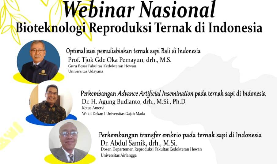 Read more about the article Webinar Nasional FKH Ulas Bioteknologi Reproduksi Ternak di Indonesia