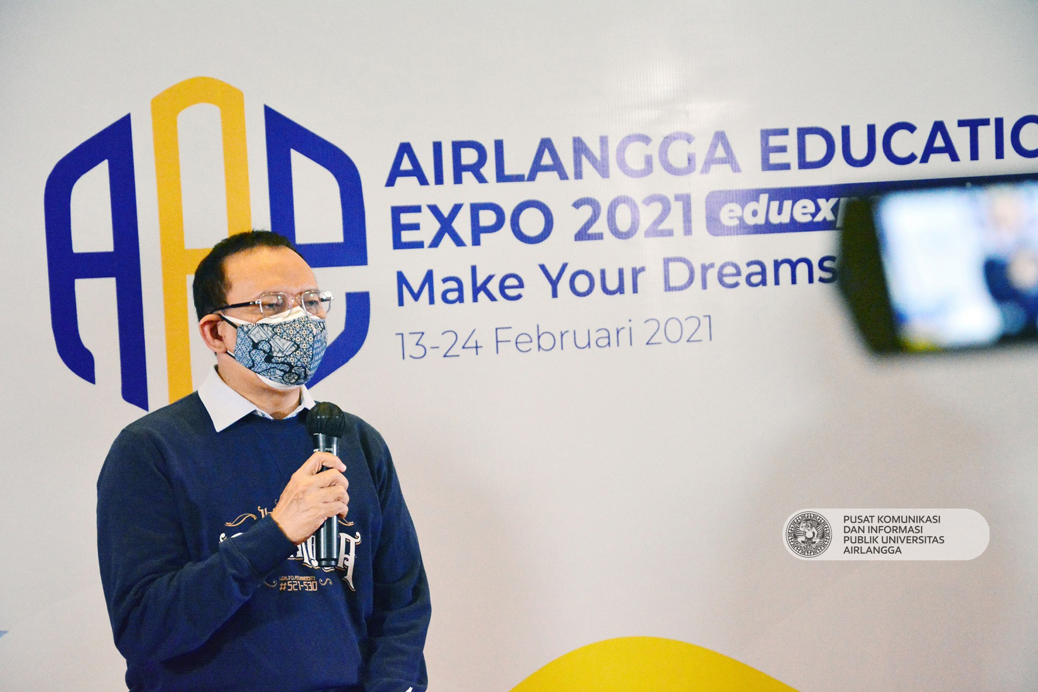 Read more about the article Rektor UNAIR Buka AEE Tahun 2021 Secara Virtual