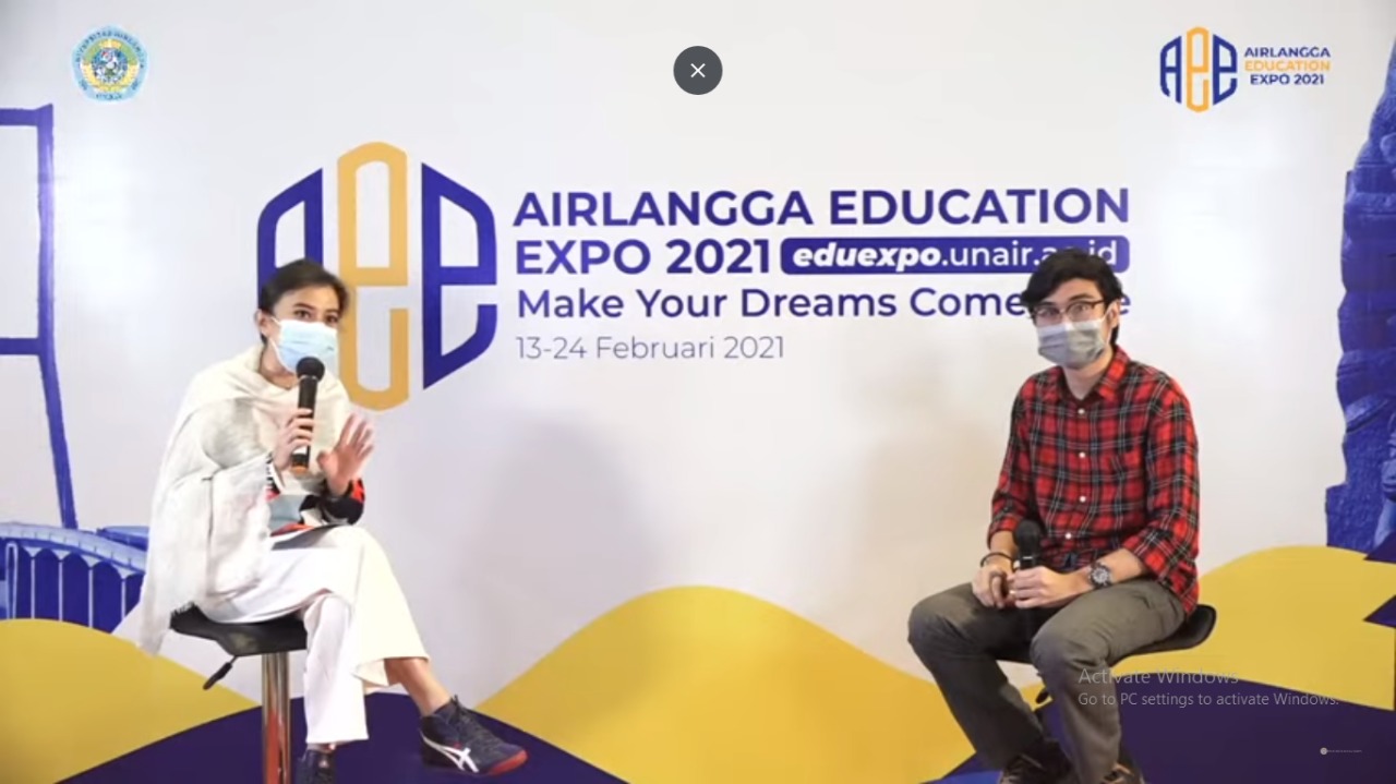 Read more about the article Hari Kedua AEE 2021 Langsungkan “Ngobrol Santuy” Bareng Ksatria Airlangga