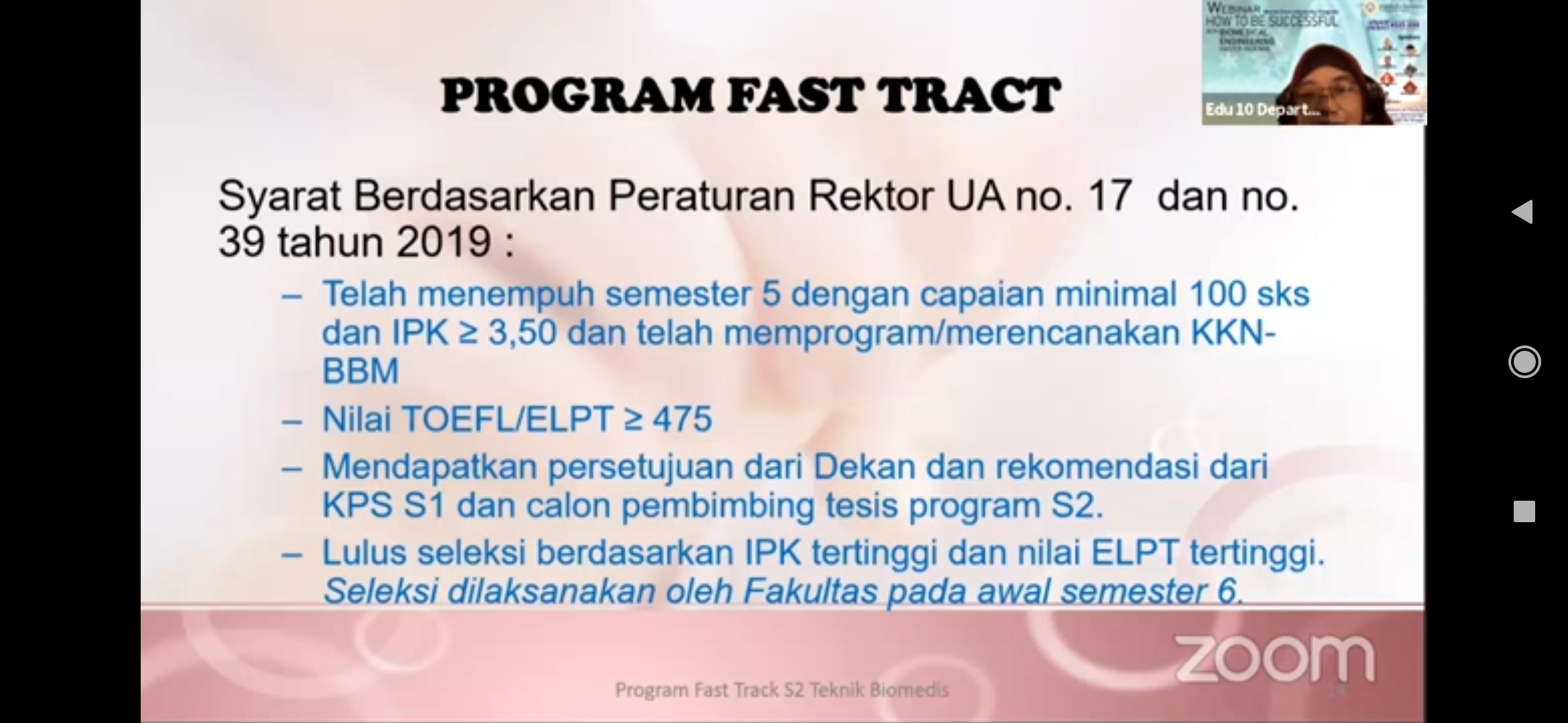 Read more about the article Mengenal Lebih Dalam Berbagai Program di Magister Teknik Biomedis FST UNAIR