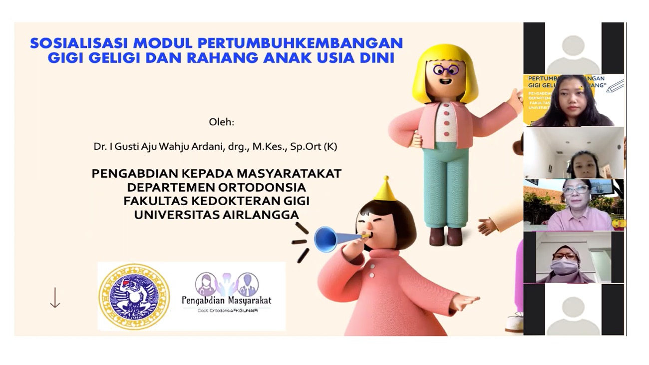 Read more about the article Sosialisasi dan Pelatihan Buku “Modul Pertumbuhkembangan Gigi Geligi dan Rahang” di Sekolah Dasar Al-Azhar 11 Surabaya