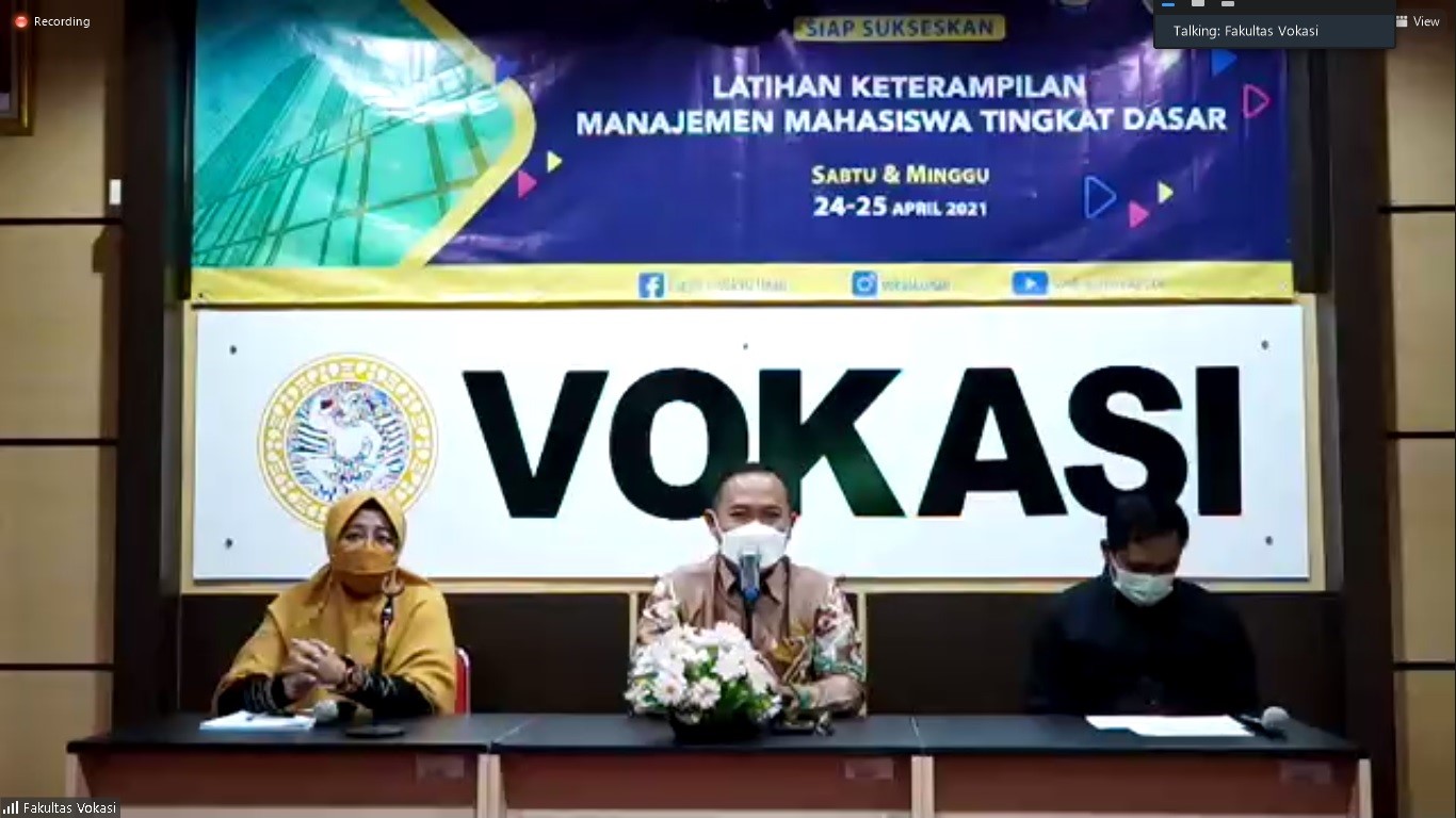 Read more about the article Kepekaan pada Sekitar Jadi Salah Satu Topik LKMM-TD Fakultas Vokasi