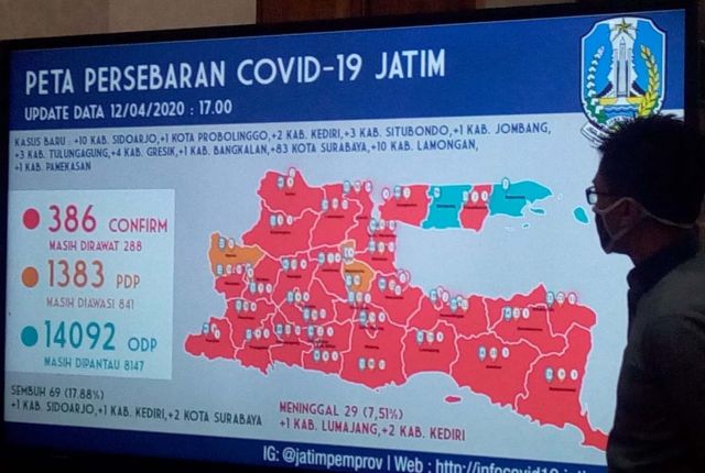 Read more about the article Pemodelan Banyaknya Kasus Terkonfirmasi Positif dan Suspek Covid-19 di Jawa Timur