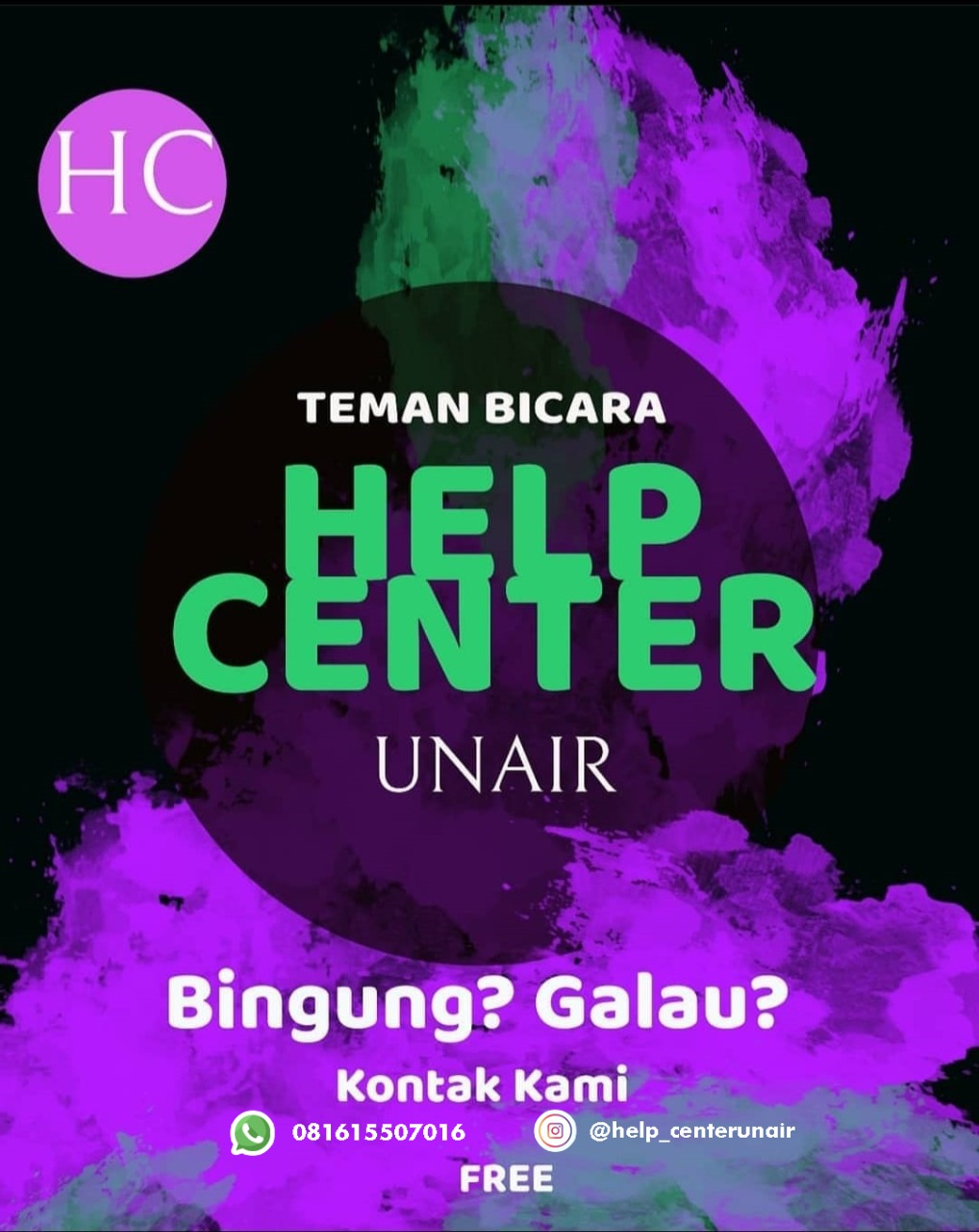Read more about the article Help Center, UNAIR academic community problem solution space