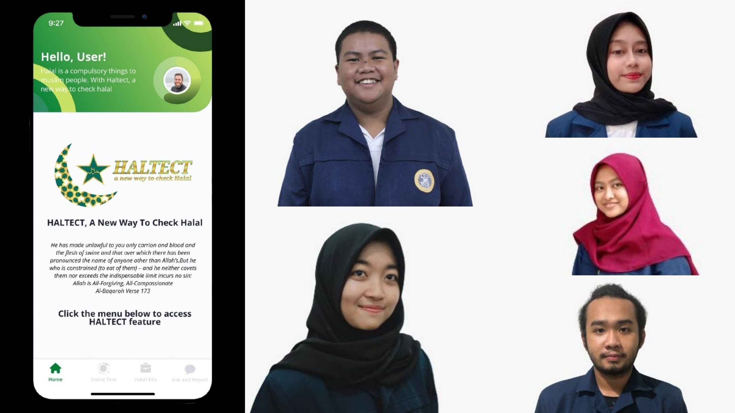 Read more about the article UNAIR team makes international achievement for their halal-food-checking app