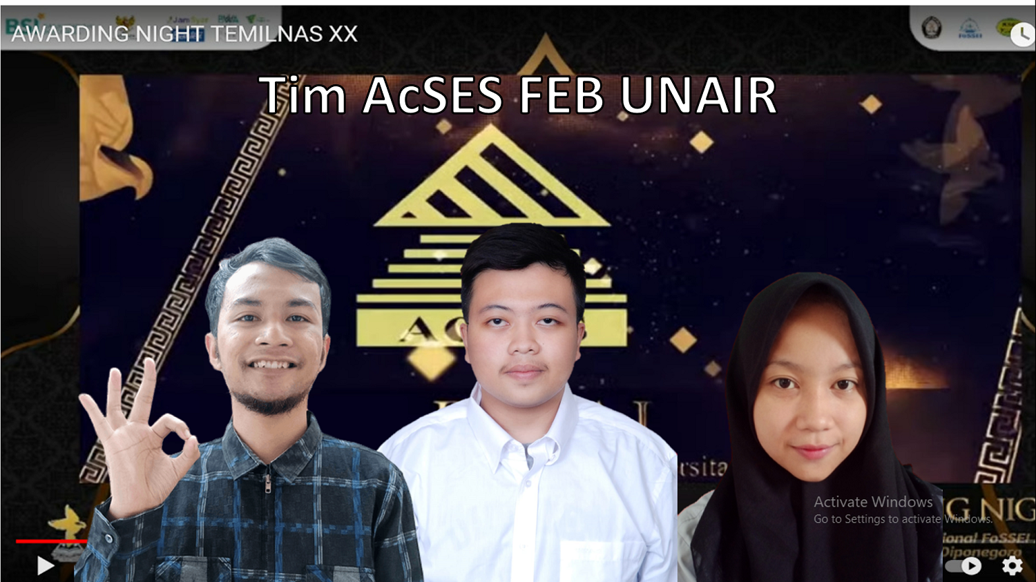 Read more about the article UNAIR AcSES team wins First Place in 2021 Temilnas National Islamic Economics Olympiad