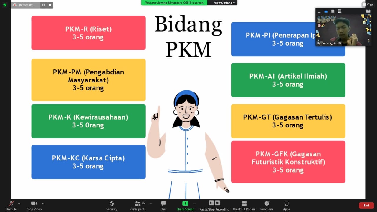 Read more about the article HIMA OSI Dorong Mahasiswa Aktif Buat KTI dan PKM