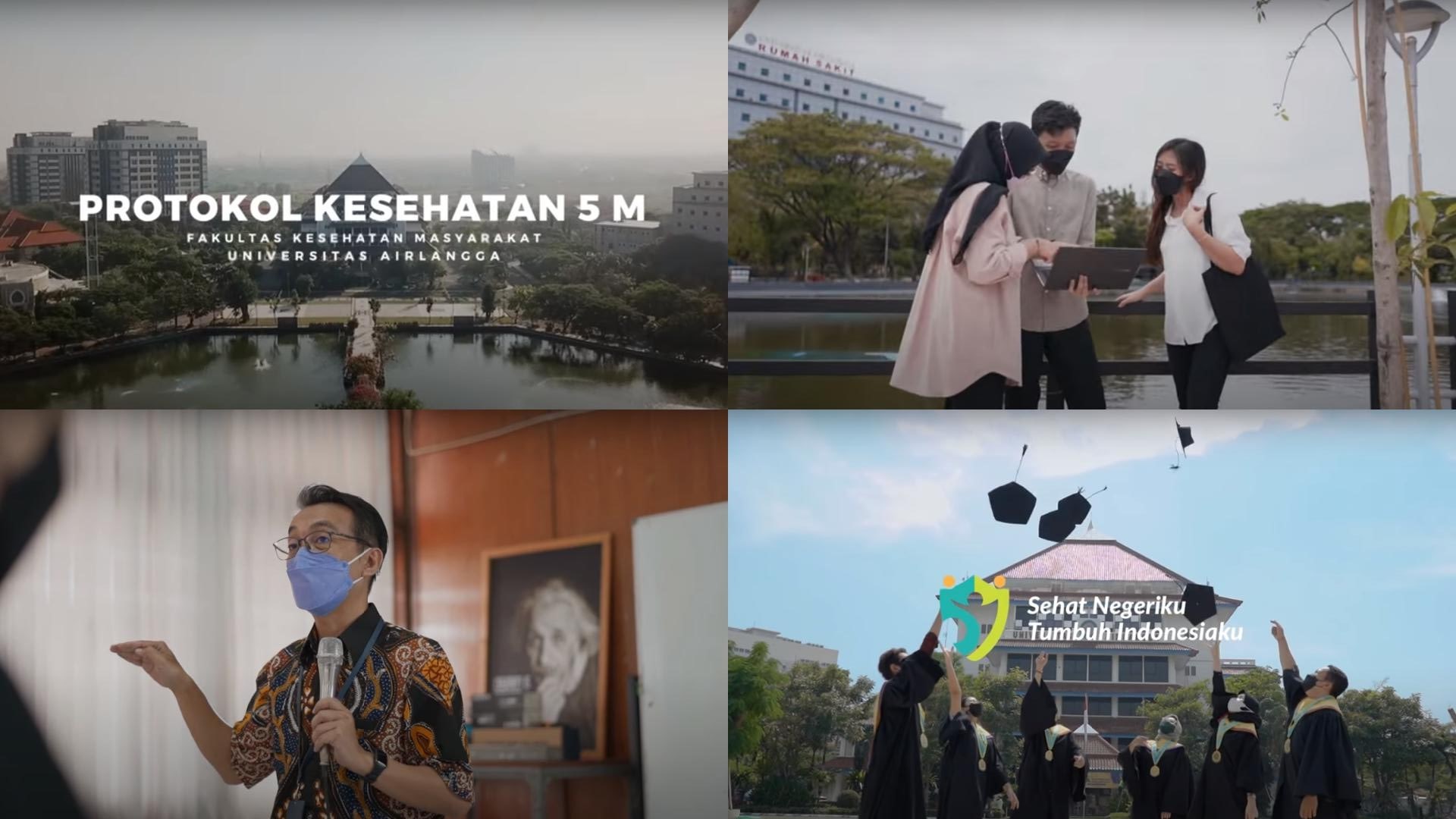 Read more about the article FKM UNAIR Jadi Pemenang Lomba Video Kementerian Kesehatan Kategori Kreatifitas Terbaik