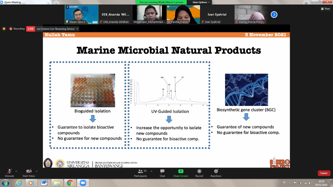 Read more about the article Explorasi Senyawa pada Marine Fungi sebagai Cikal Bakal Probiotik