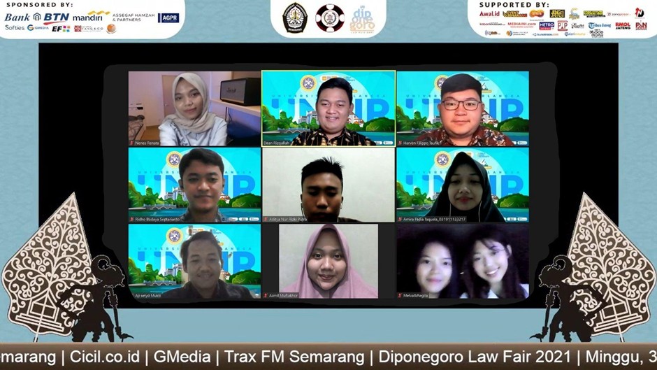 Read more about the article FH UNAIR Sabet Gelar Juara Umum dalam Diponegoro Law Fair 2021