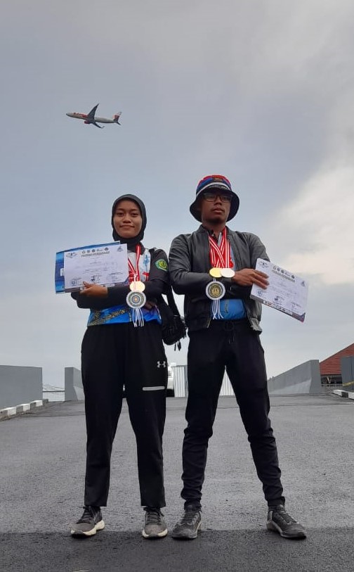 Read more about the article Rifky Sabet 2 Medali Nasional Kasal Cup Archery Open 2021