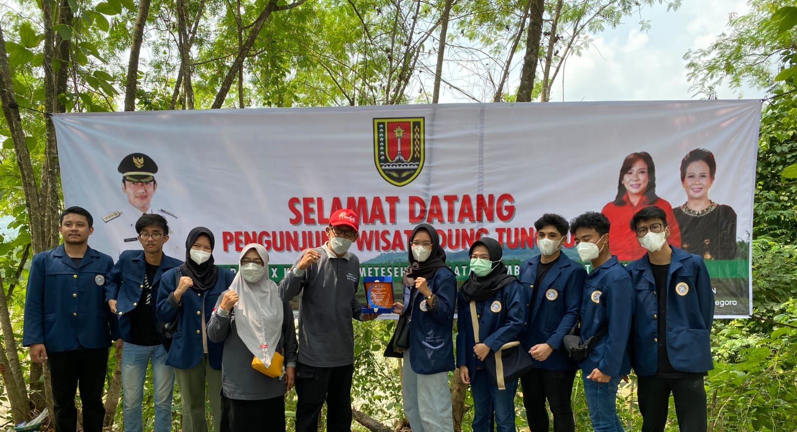 Read more about the article Tim KKN BBM 65 UNAIR Kembangkan Potensi Wisata Air Dung Tungkul