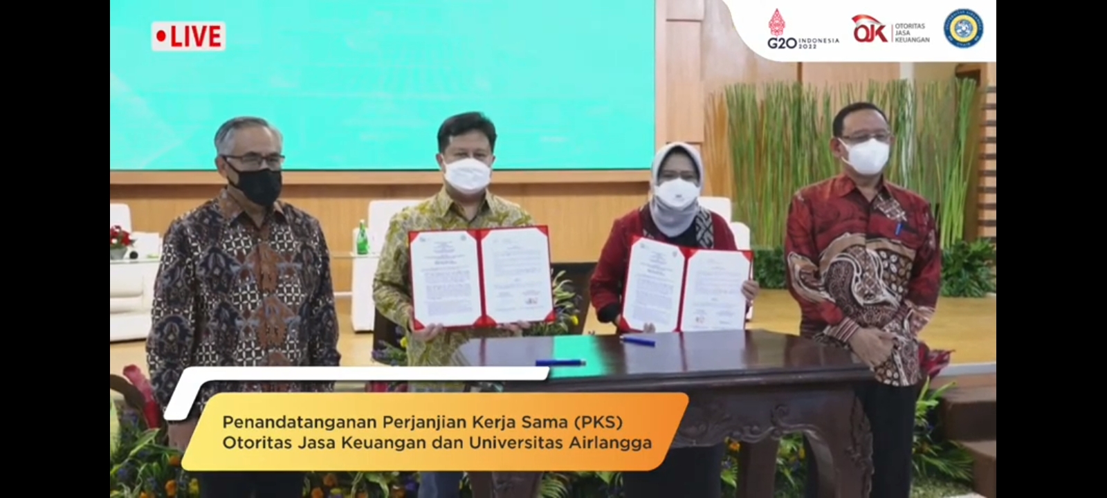 Read more about the article FEB UNAIR dan OJK Institute Jalin Kerja Sama Dukung MBKM