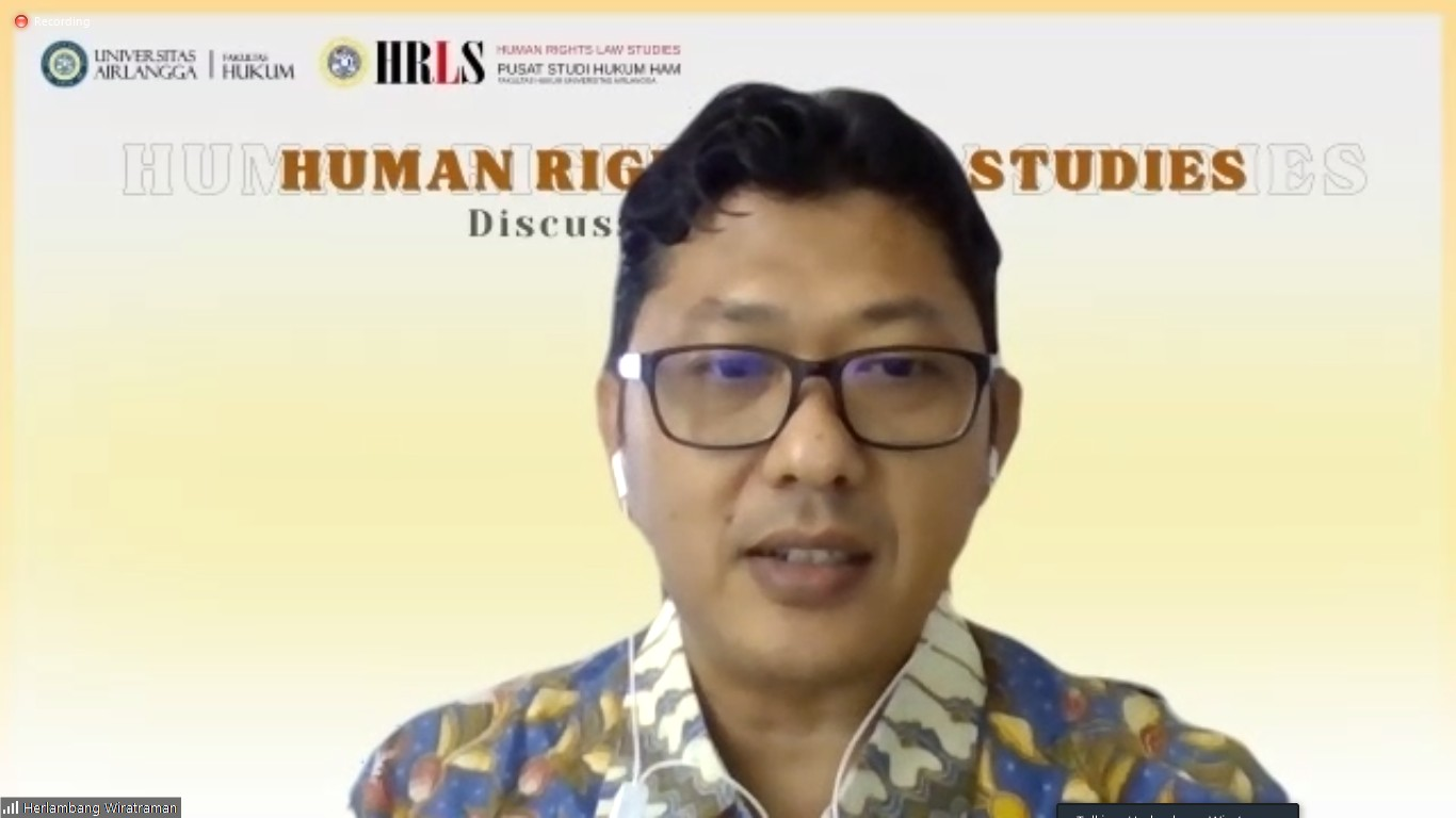 Read more about the article HRLS UNAIR Bedah Jalan Terjal Penyelesaian Kasus Pelanggaran HAM Berat di Indonesia
