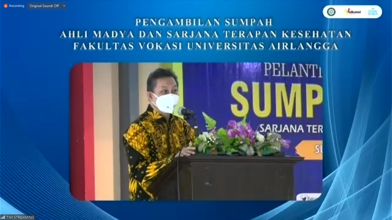 Read more about the article Bekali Lulusan Vokasi, Wakil Rektor: Dibutuhkan Kolaborasi Antar Tenaga Kesehatan